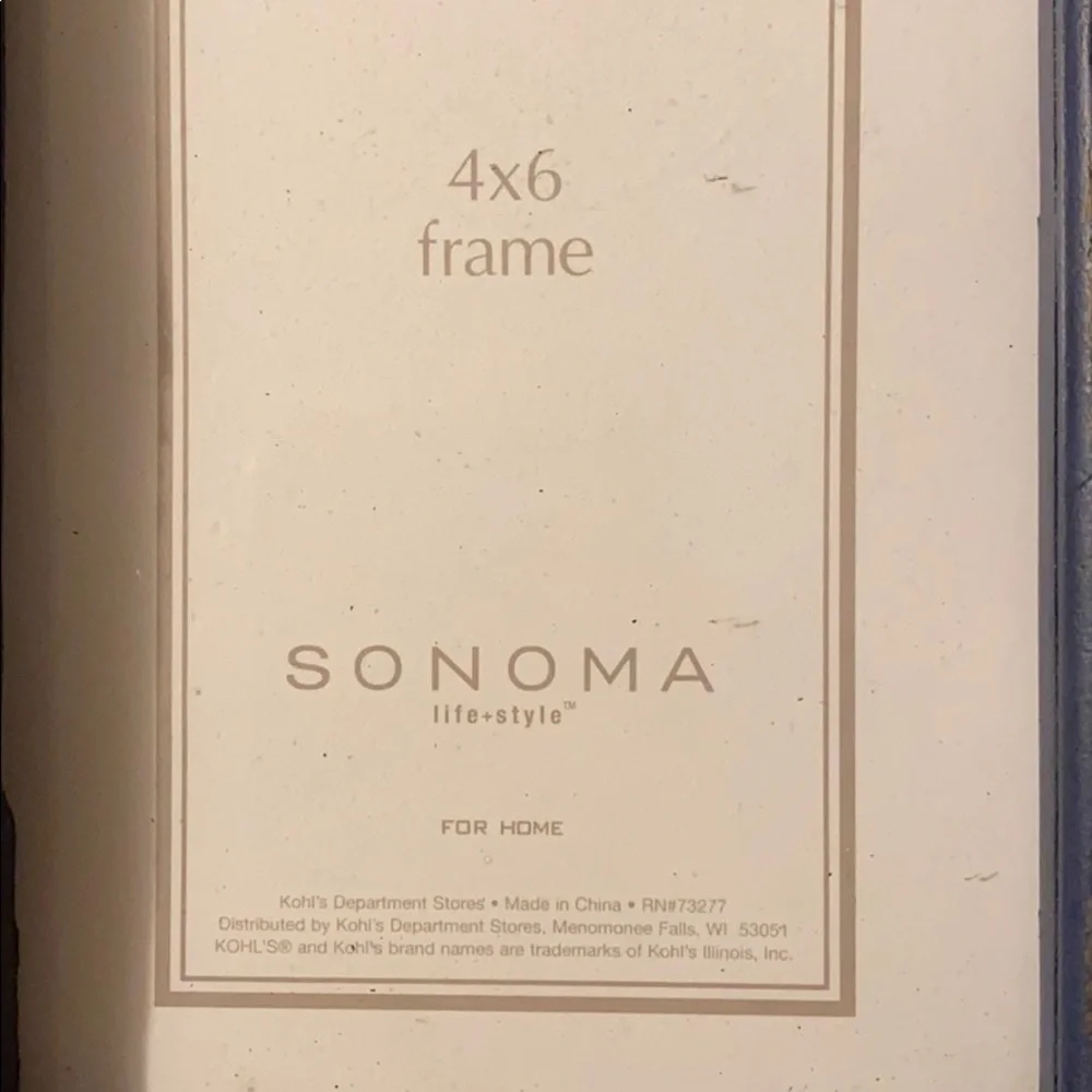 Like New - Sonoma Picture Frame - Picture 3 of 4